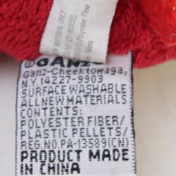 Ganz Webkinz Lil Kinz Cardinal Plush HS503 Retired No Code Collectible