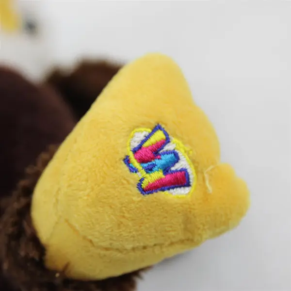 Ganz Webkinz American Bald Eagle Plush 7in Brown Beaded Eyes No Code