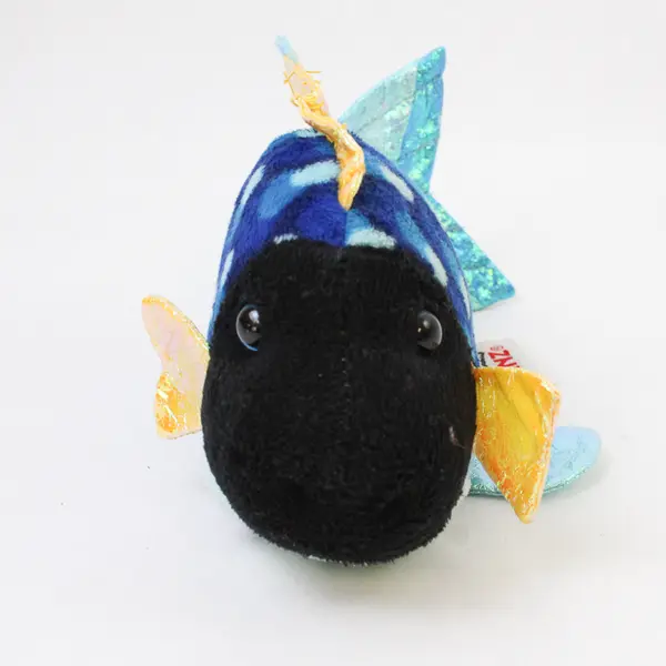 Ganz Lil'Kinz Blue Triggerfish 8" Beanbag Plush Webkinz HS526