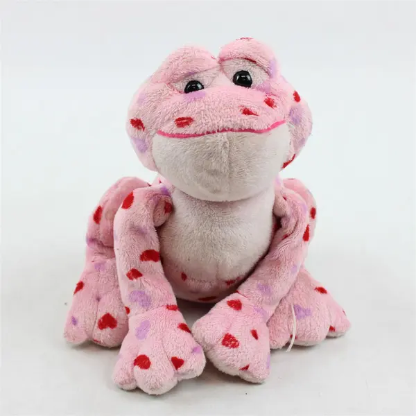 Ganz Webkinz Love Frog HM144 Plush NO CODE Used Stuffed Animal