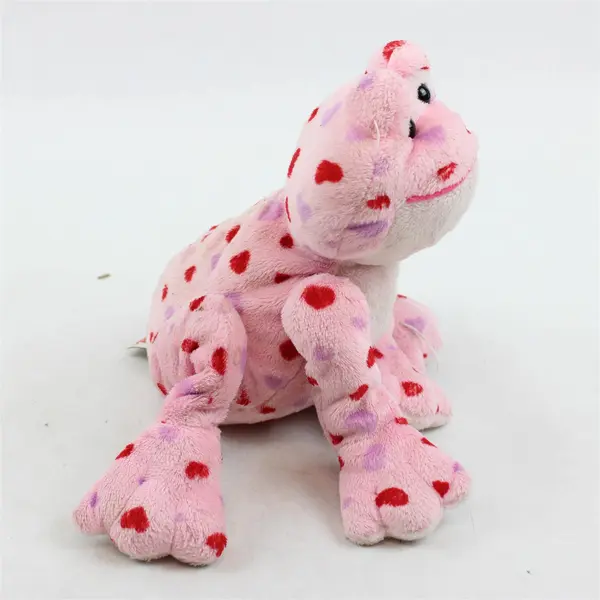 Ganz Webkinz Love Frog HM144 Plush NO CODE Used Stuffed Animal