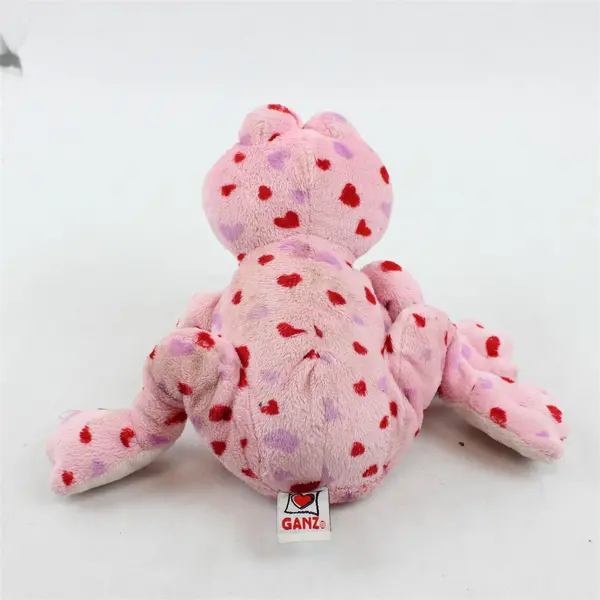Ganz Webkinz Love Frog HM144 Plush NO CODE Used Stuffed Animal