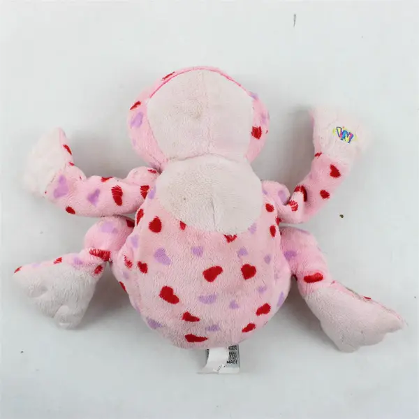 Ganz Webkinz Love Frog HM144 Plush NO CODE Used Stuffed Animal