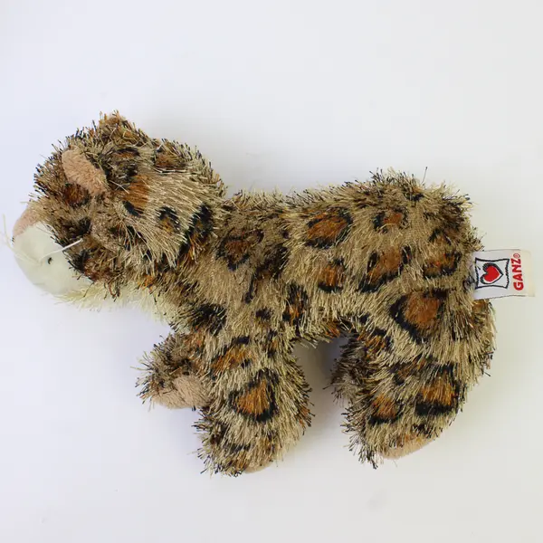 Vintage Ganz Webkinz Leopard Plush HM031 9" Stuffed Animal