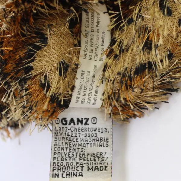 Vintage Ganz Webkinz Leopard Plush HM031 9" Stuffed Animal