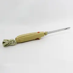 Vintage Hamilton Beach Gold Electric Knife Model 291 USA Stainless Steel Blades