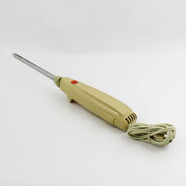Vintage Hamilton Beach Gold Electric Knife Model 291 USA Stainless Steel Blades