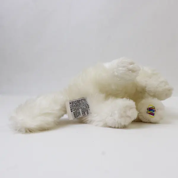 Ganz Webkinz Lil Kinz 8in White Persian Cat Plush HS110 No Code