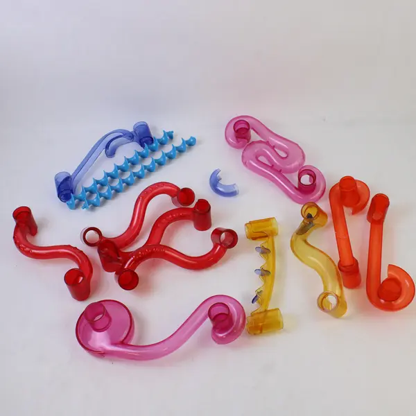 Marble Run Toy Set 38 pcs +4 Marbles Incomplete