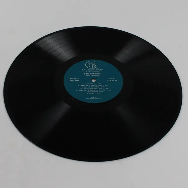 Dan Wickman HO! Everyone that thirsts 12" Vinyl Record