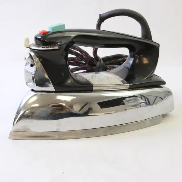 General Electric 1950s Vintage Steam Iron Collectible Untested