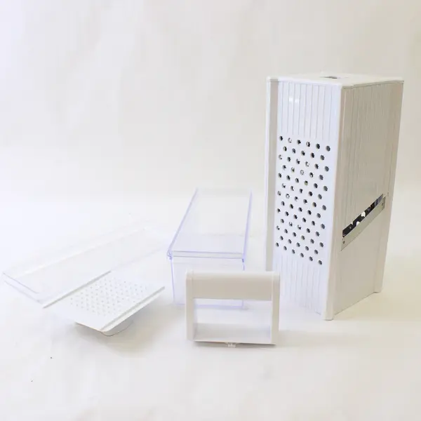 Multi-Function Cheese Grater w/ Container Coarse & Fine