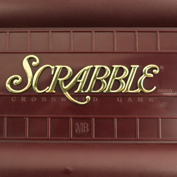 Vintage 1990 Milton Bradley Travel  Scrabble Game