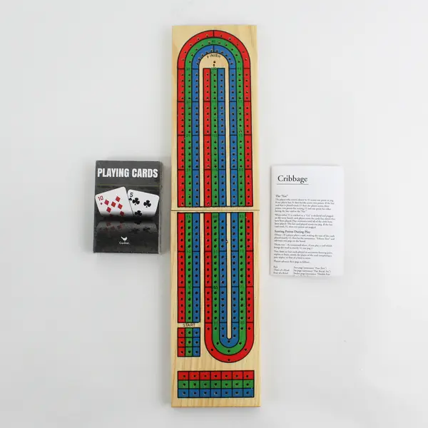  Cardinal Game Gallery Cribbage 3 Player Card Game