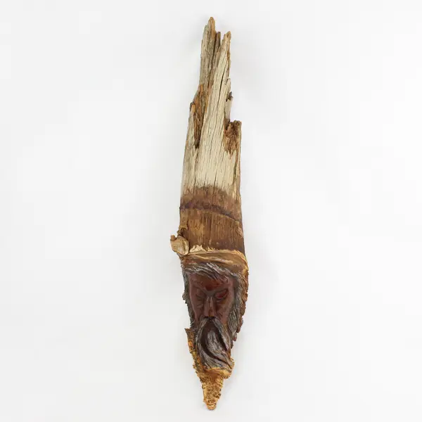 Spirit Of The Woods Sculpture From Hawaii Large 34" Long