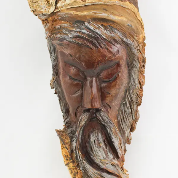 Spirit Of The Woods Sculpture From Hawaii Large 34" Long