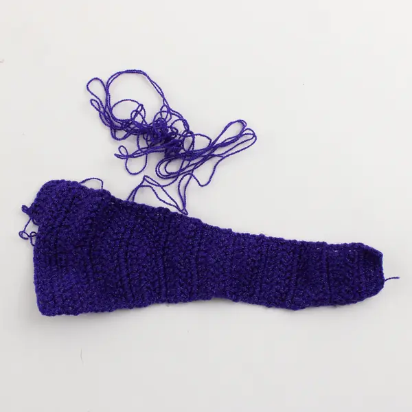 Assorted Small Crocheted Pieces for Sewing Crafts