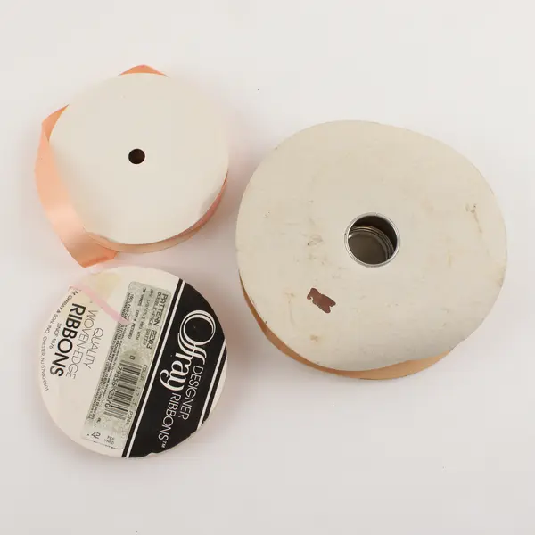 Lot of 3 Pink Tone Craft Ribbon for Sewing Scrapbooking Gift Wrapping