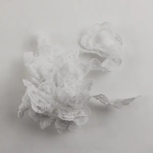 Assorted Pink & White Lace Trims & Motifs for Sewing Crafts