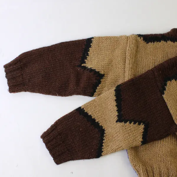 Vintage Handmade Mickey Mouse Pullover Sweater Kids' Size 3Y