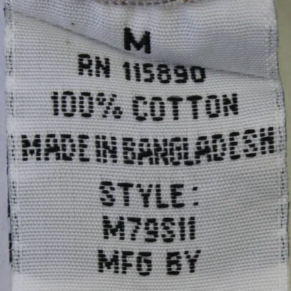 Paper Denim & Cloth Beige and Gray Plaid Button-Up Men's Medium