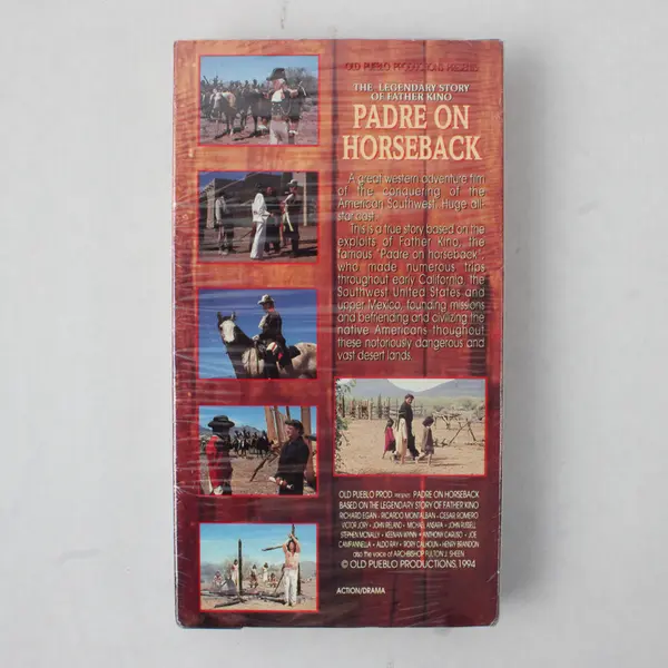 NEW Padre On Horseback 1994 VHS Richard Egan Ricardo Montalban Cesar Romero