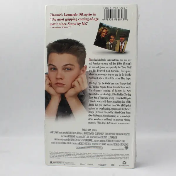 This Boy's Life 1993 Robert De Niro Leonardo DiCaprio Warner Bros