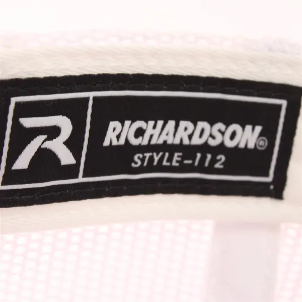 Richardson Falcon Shoring Co. Gray and White Style 112 Trucker Hat