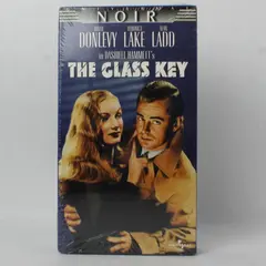 The Glass Key 1942 VHS Film Noir B/W Alan Ladd & Veronica Lake 