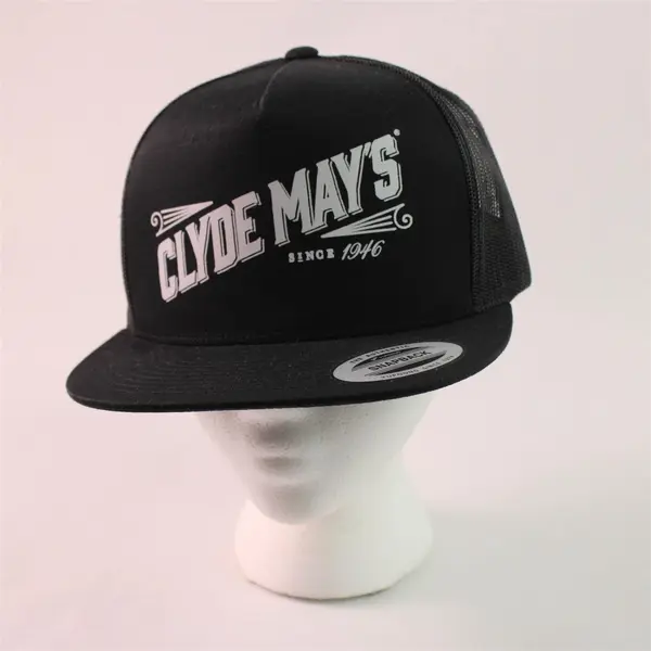 The Classics Yupoong Clyde May's Whiskey Black Trucker Hat One Size