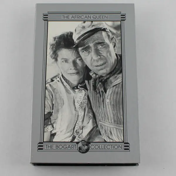 The African Queen Humphrey Bogart VHS 1951 With Case Copyright 1990