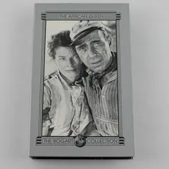 The African Queen Humphrey Bogart VHS 1951 With Case Copyright 1990