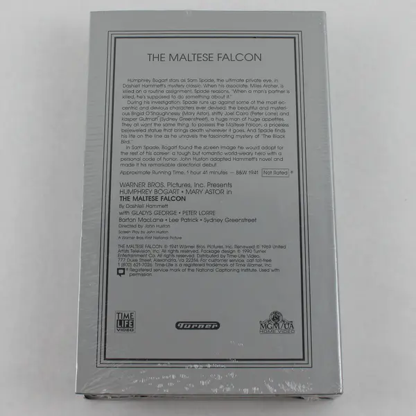 Brand New Sealed The Bogart Collection VHS The Maltese Falcon Humphrey Bogart