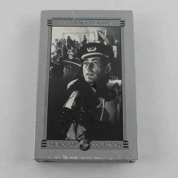 Brand New Sealed The Bogart Collection VHS Action in the North Atlantic 1943