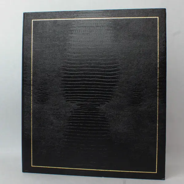 Mixed Lot of 5 Black 2 to 2.5-Inch 3-Ring Binders School Office Supplies