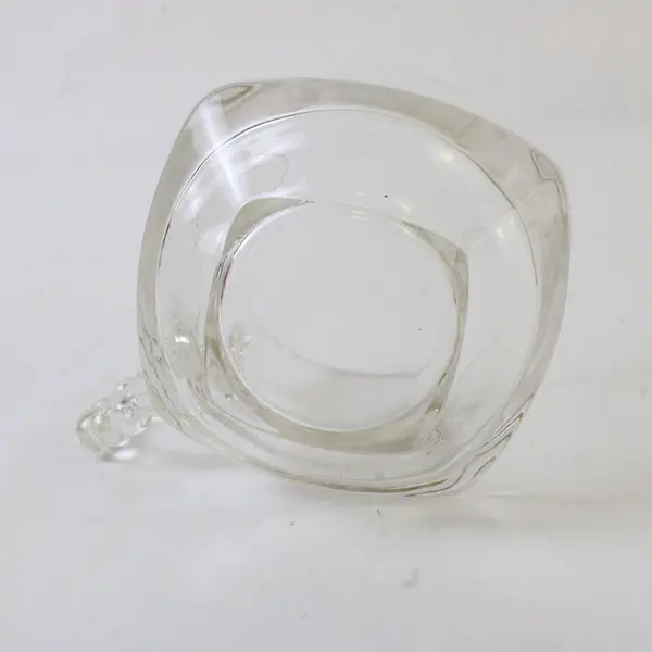 Set of 4 Vintage Hazel Atlas Snack Sip and Smoke Clear Punch Glasses