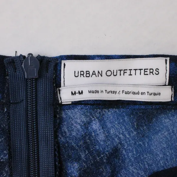Urban Outfitters Blue Faux Tie-Dye Maxi Skirt Women's Medium