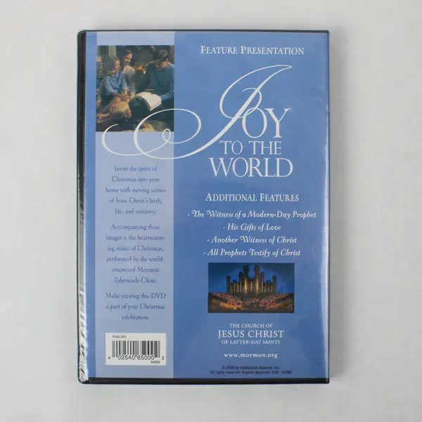 Joy To The World DVD Church Of Latter Day Saints Mormon Tabernacle Choir Sealed
