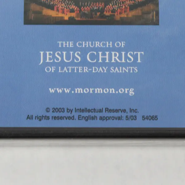 Joy To The World DVD Church Of Latter Day Saints Mormon Tabernacle Choir Sealed