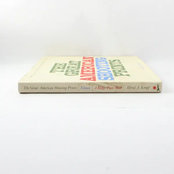 Vintage Great American Shooting Prints by Robert Elman 1972 HC DJ Good 1st Ed