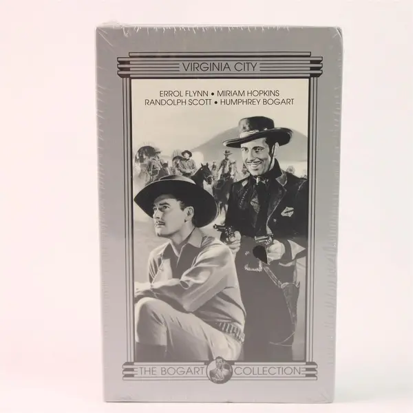 Brand New Sealed The Bogart Collection VHS Virginia City Humphrey Bogart 