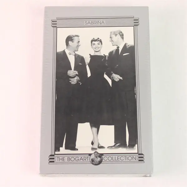 Brand New Sealed The Bogart Collection VHS Sabrina ft. Humphrey Bogart