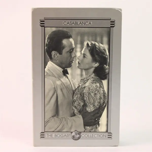 Used The Bogart Collection VHS Casablanca (1943) with Case Humphrey Bogart 