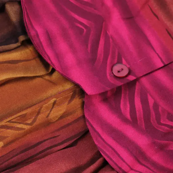 Vintage NWT S.L. Fashions Women's 14 Orange Lounge Short Sleeve Shirt Dress