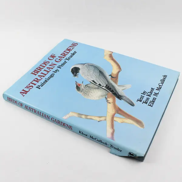 Birds of Australian Gardens Paintings by Peter Trusler 1980 HC DJ 1st Ed Good