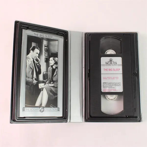 VHS The Big Sleep (1946) The Bogart Collection Humphrey Bogart Lauren Bacall