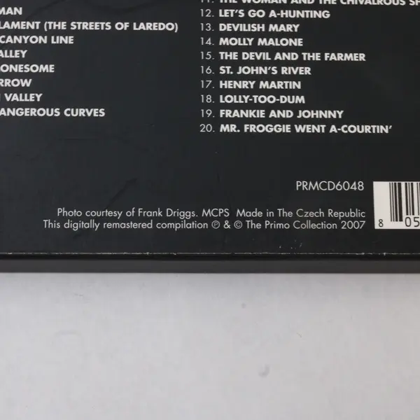 Singing Wayfarer CD Disc 1 Only Burl Ives 2007