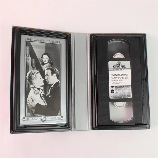 The Bogart Collection VHS The Two Mrs. Carrolls (1947) With Case Used
