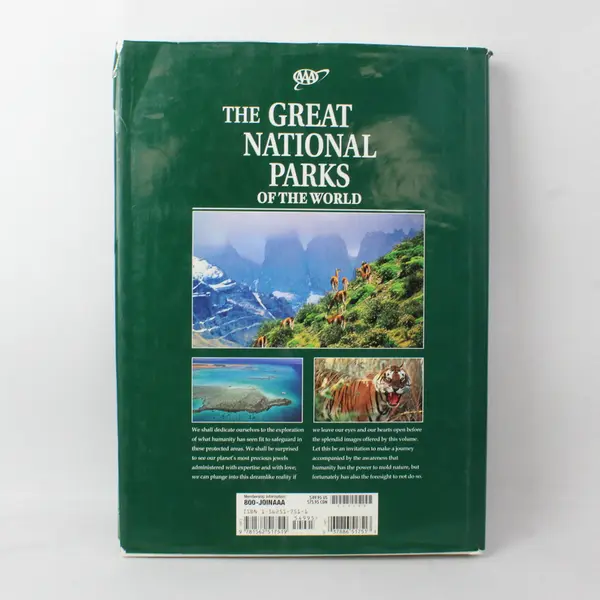AAA's Great National Parks of the World Angelo Ildos Giorgio Bardelli 2001 HC DJ