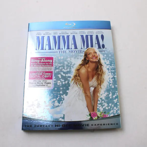 Mamma Mia! Blu-ray 2008 2-Disc Set + Booklet Sing-Along Edition